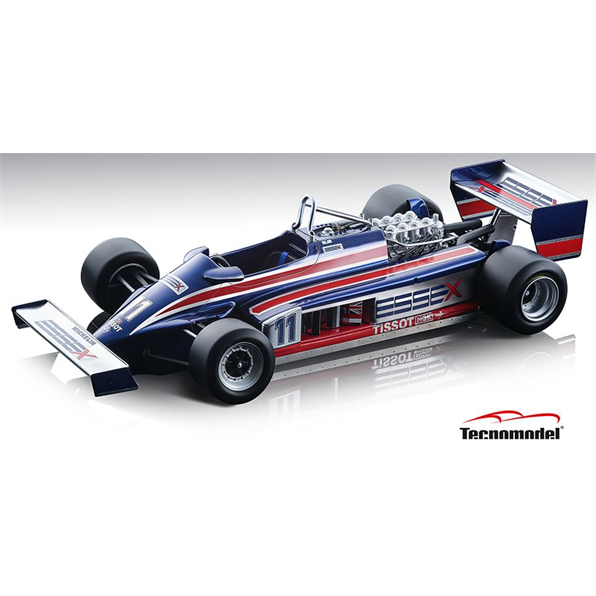 Tecnomodel Mythos 1/18 - Lotus 87 Cosworth V8 F1 JPS Essex - GP British 1981